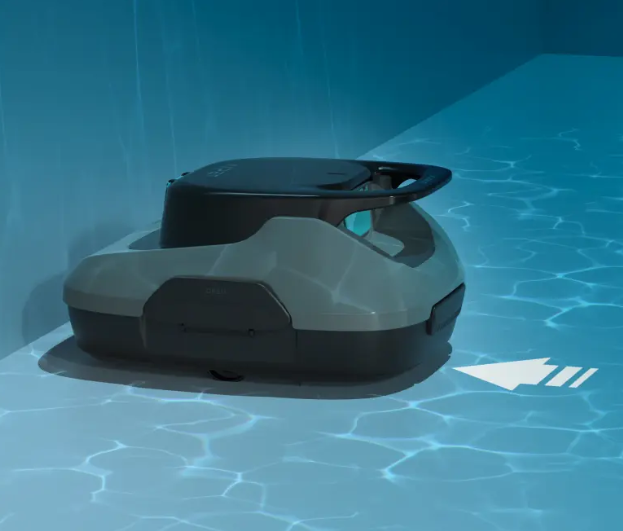 Aiper Scuba SE на дне бассейна Робот-пылесос Aiper Scuba SE движется по дну бассейна